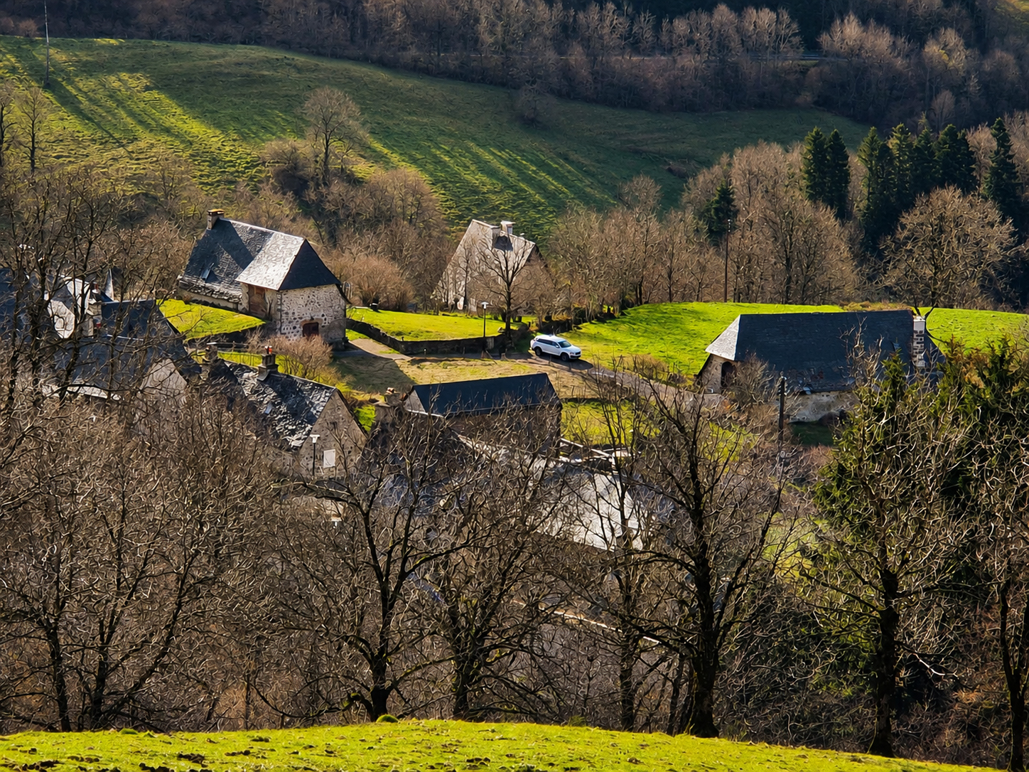 Le hameau des Chazes